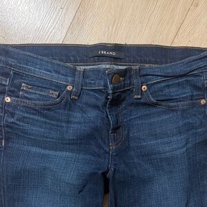 J Brand Dark Blue Skinny Jeans